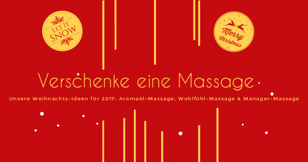 Eike Seibert Weihnachten 2017 Massage Gutschein